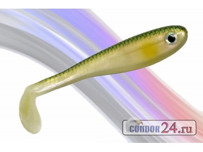 Виброхвосты Condor Crazy Bait BSH150, цвет 01, уп.2 шт.